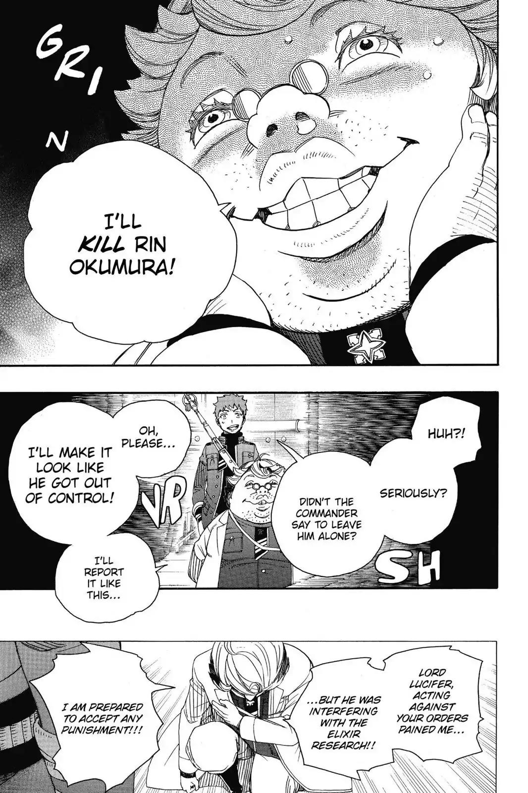 Ao no Exorcist Chapter 56 page 25 - Chapter 56: Intermedio