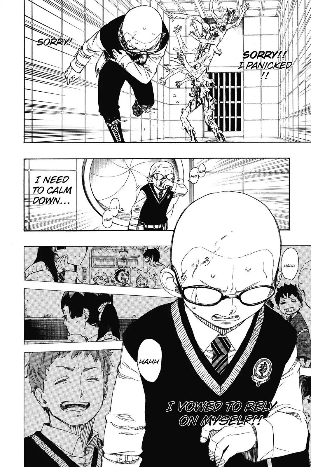 Ao no Exorcist Chapter 57 page 10 - Chapter 57: Opening Rounds