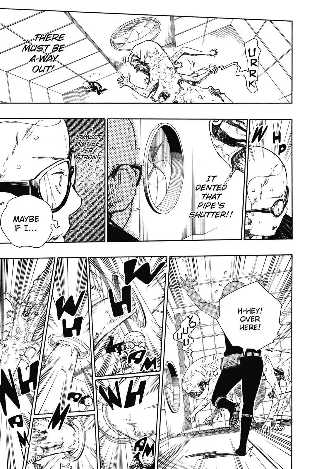 Ao no Exorcist Chapter 57 page 13 - Chapter 57: Opening Rounds