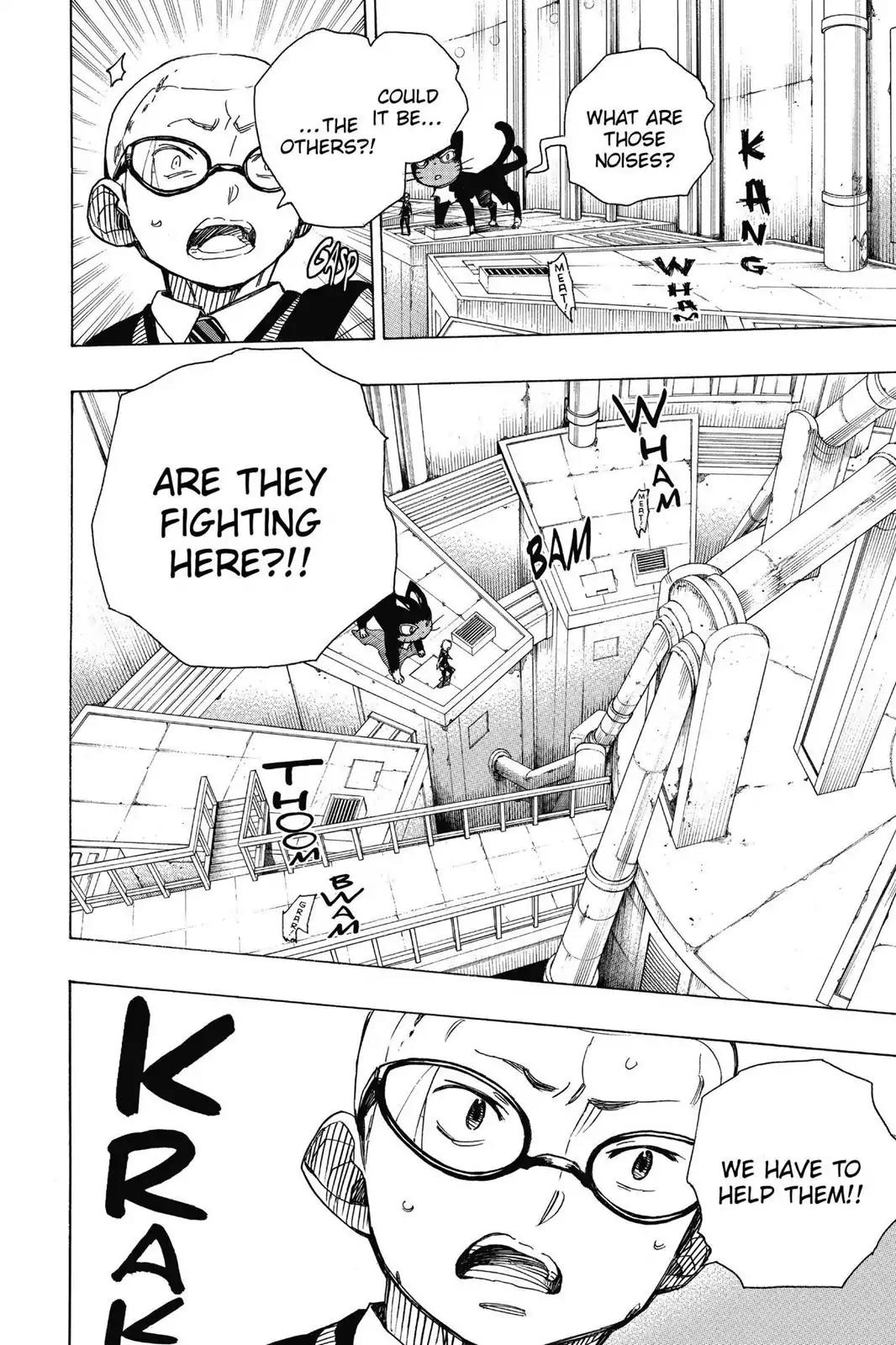Ao no Exorcist Chapter 57 page 18 - Chapter 57: Opening Rounds