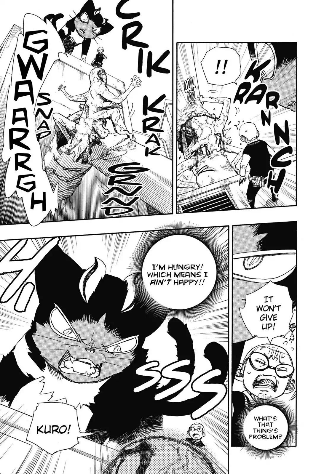 Ao no Exorcist Chapter 57 page 19 - Chapter 57: Opening Rounds