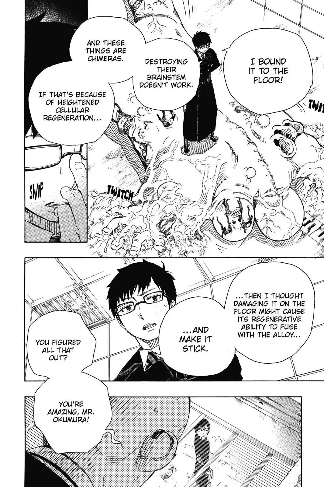 Ao no Exorcist Chapter 57 page 23 - Chapter 57: Opening Rounds