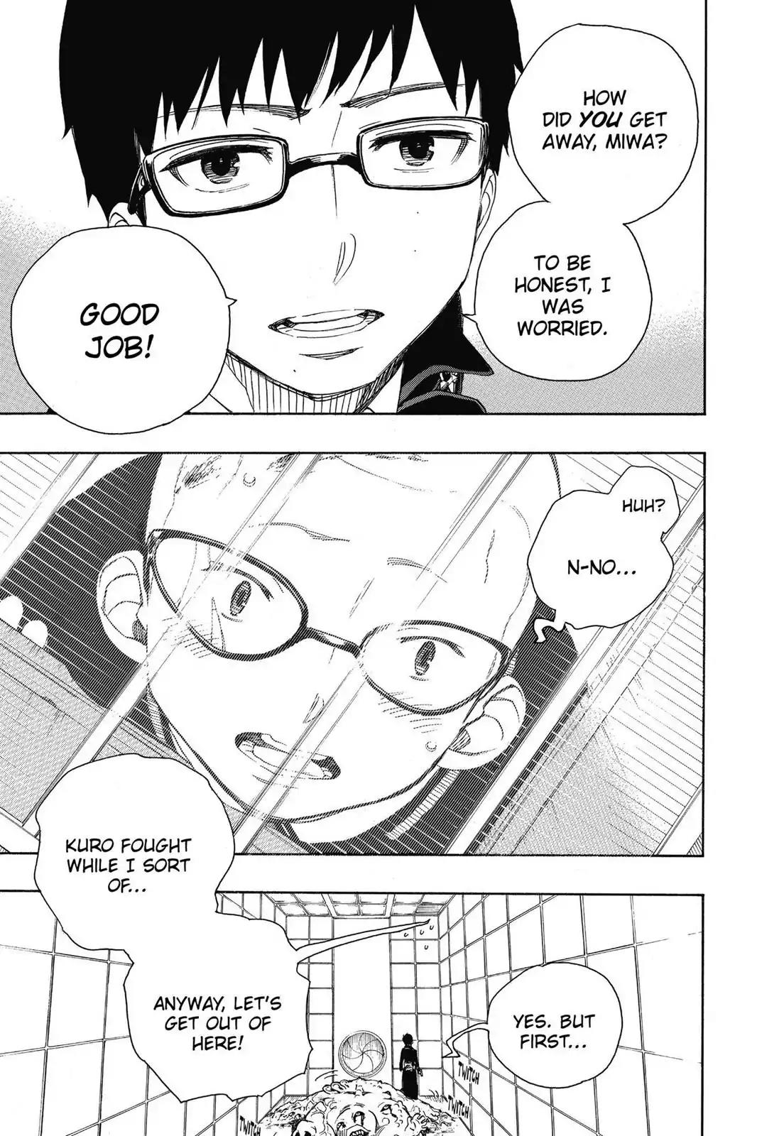 Ao no Exorcist Chapter 57 page 24 - Chapter 57: Opening Rounds