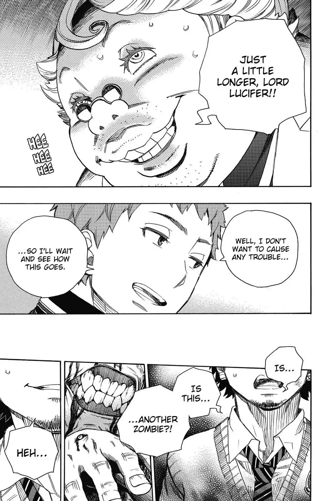Ao no Exorcist Chapter 57 page 28 - Chapter 57: Opening Rounds