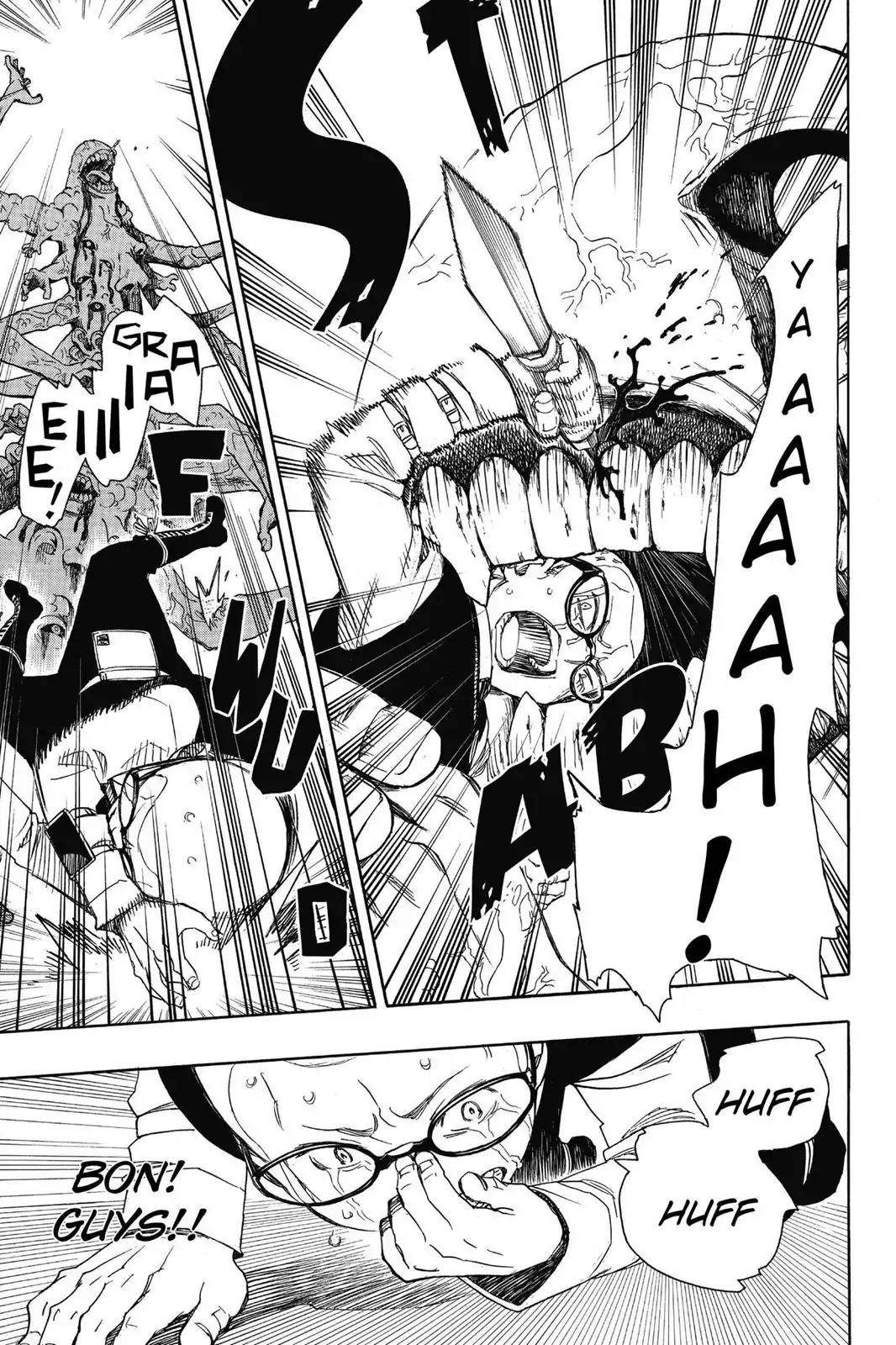 Ao no Exorcist Chapter 57 page 9 - Chapter 57: Opening Rounds