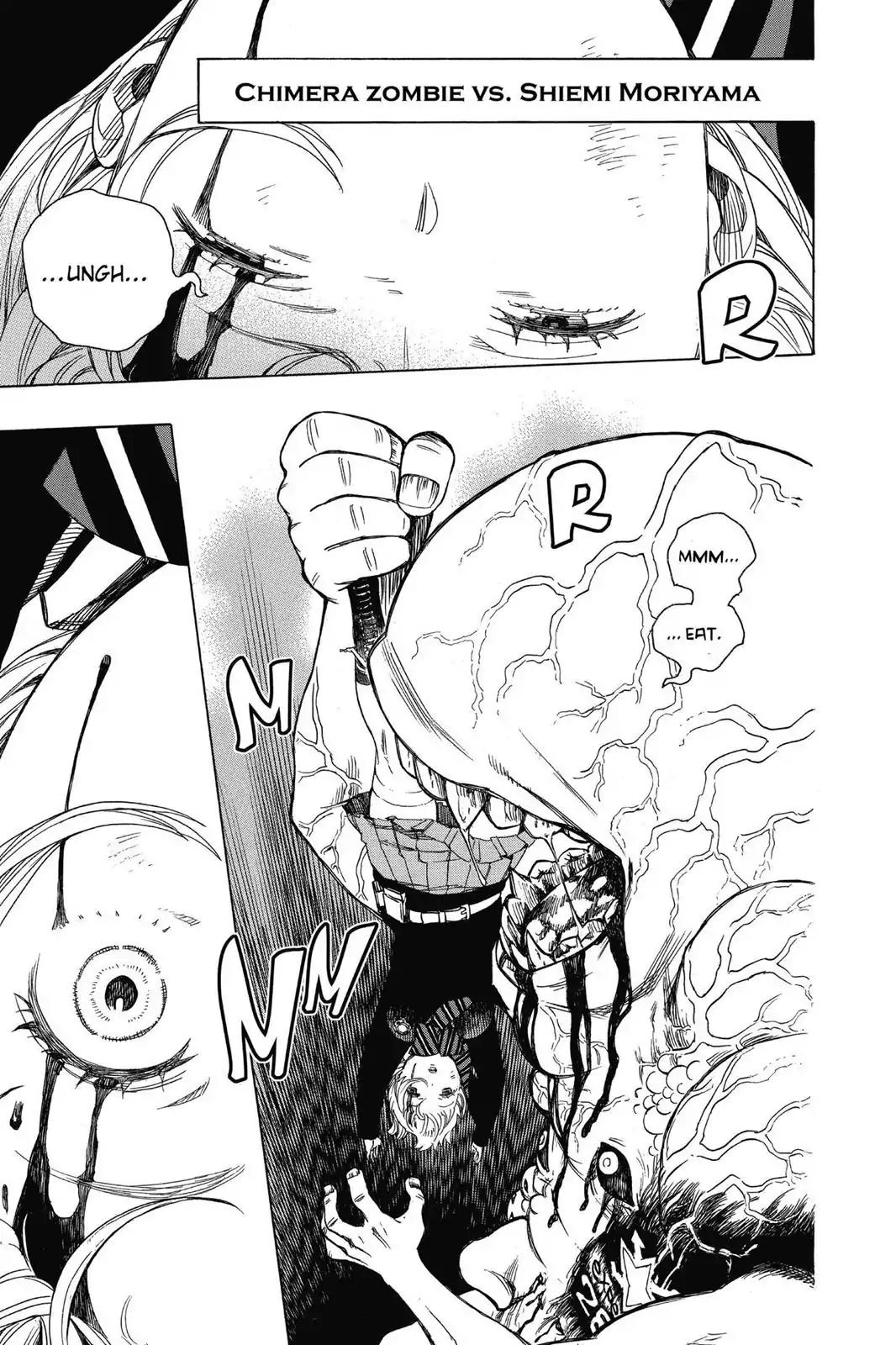 Ao no Exorcist Chapter 58 page 10 - Chapter 58: Middle Game