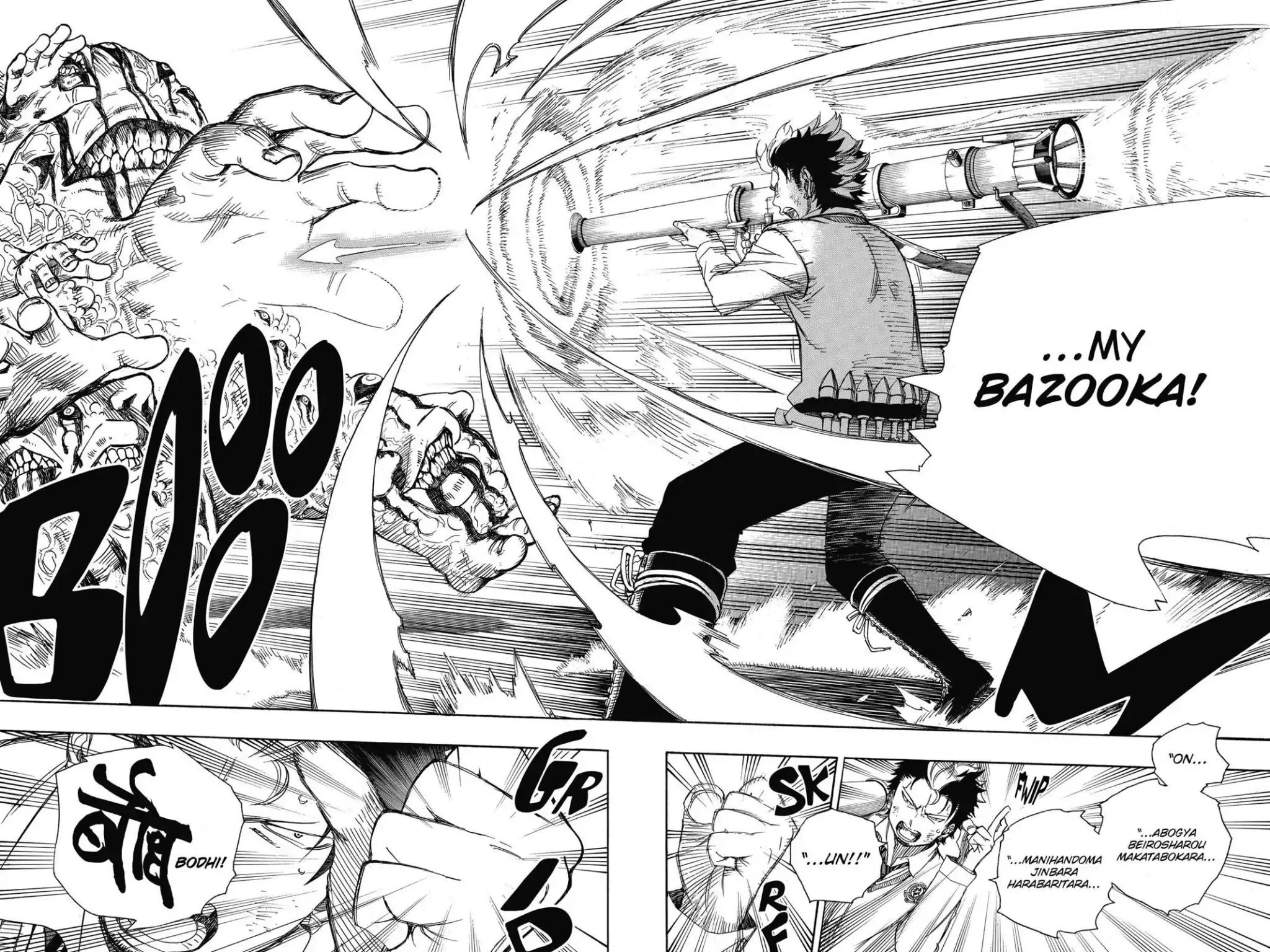 Ao no Exorcist Chapter 58 page 13 - Chapter 58: Middle Game