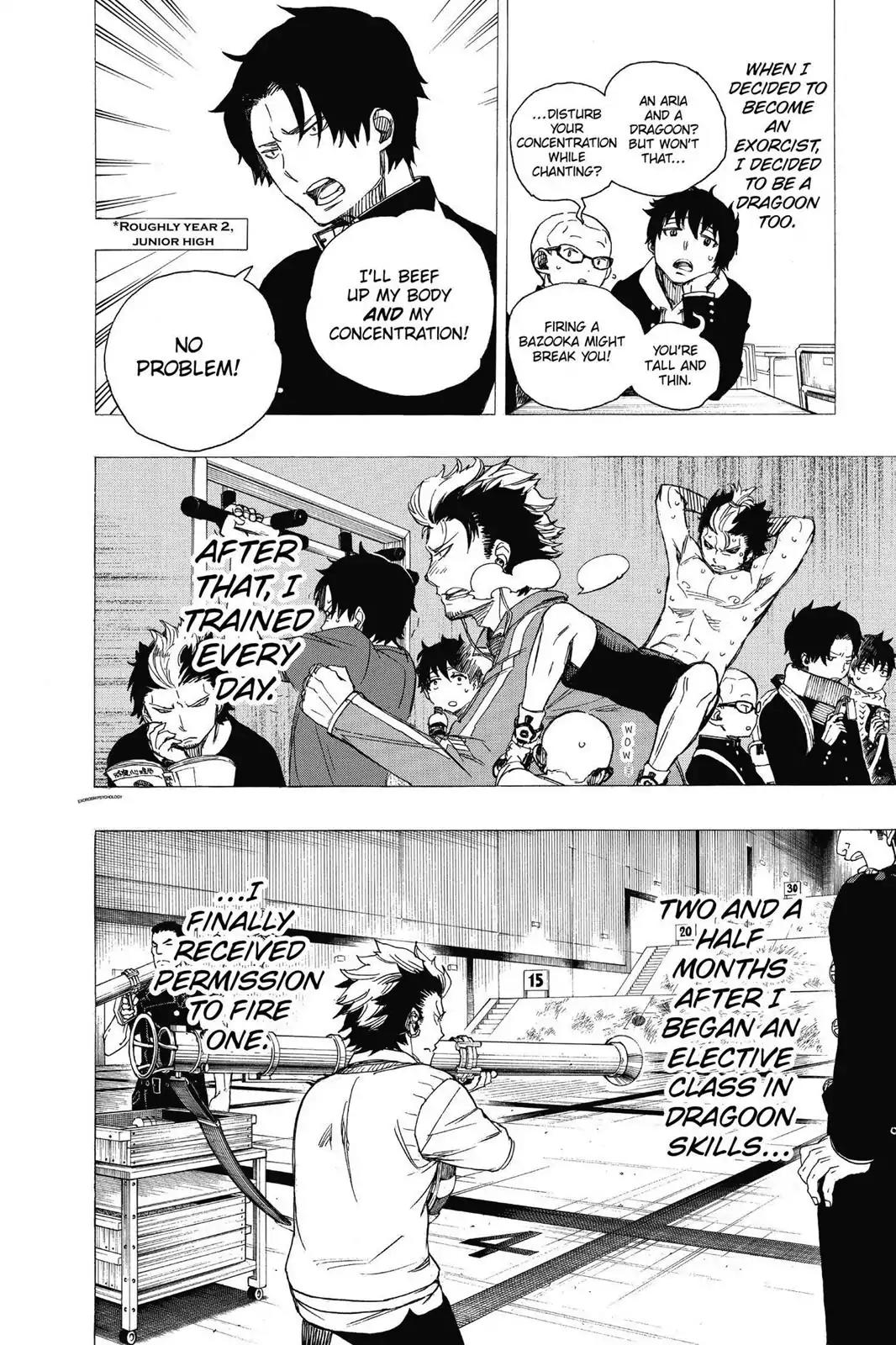 Ao no Exorcist Chapter 58 page 16 - Chapter 58: Middle Game