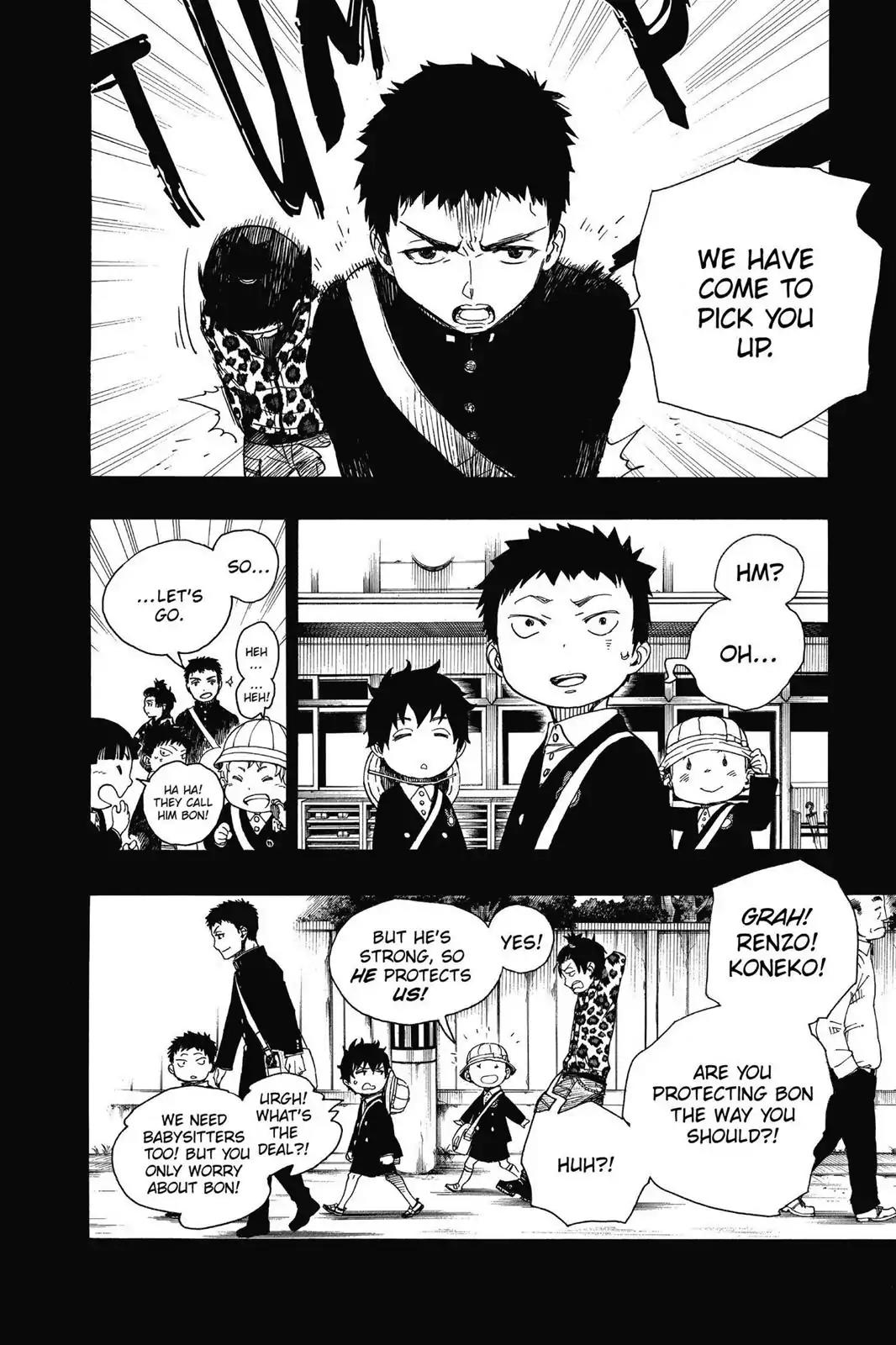 Ao no Exorcist Chapter 58 page 26 - Chapter 58: Middle Game