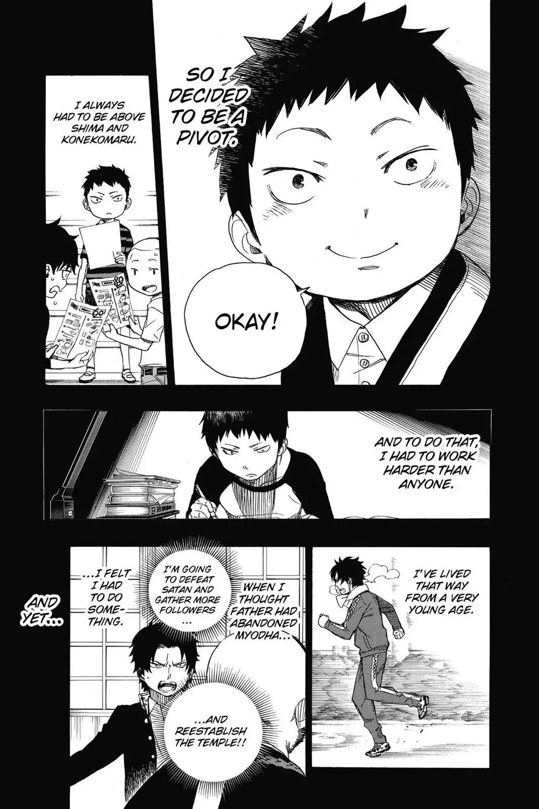 Ao no Exorcist Chapter 58 page 29 - Chapter 58: Middle Game