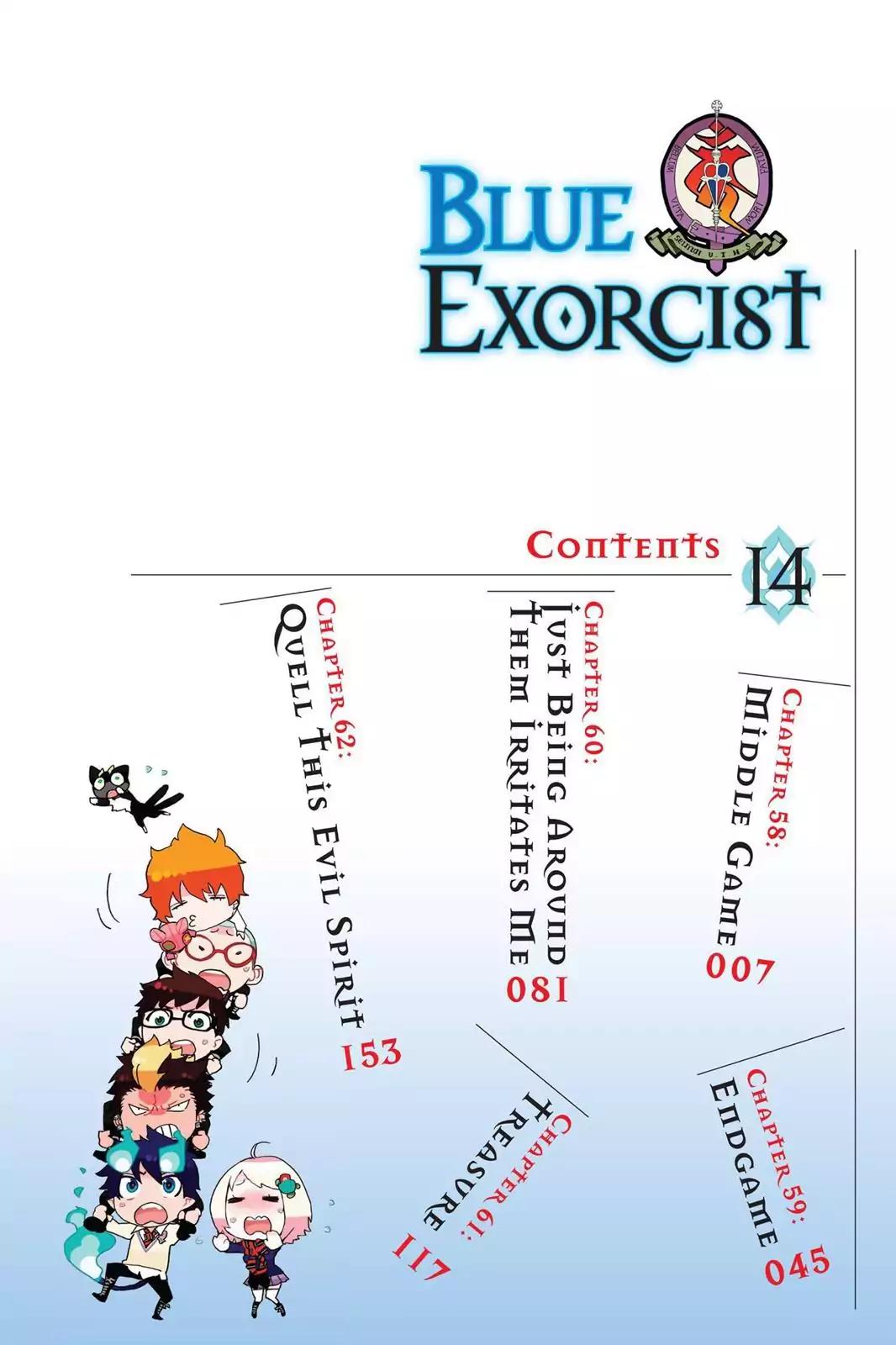 Ao no Exorcist Chapter 58 page 3 - Chapter 58: Middle Game