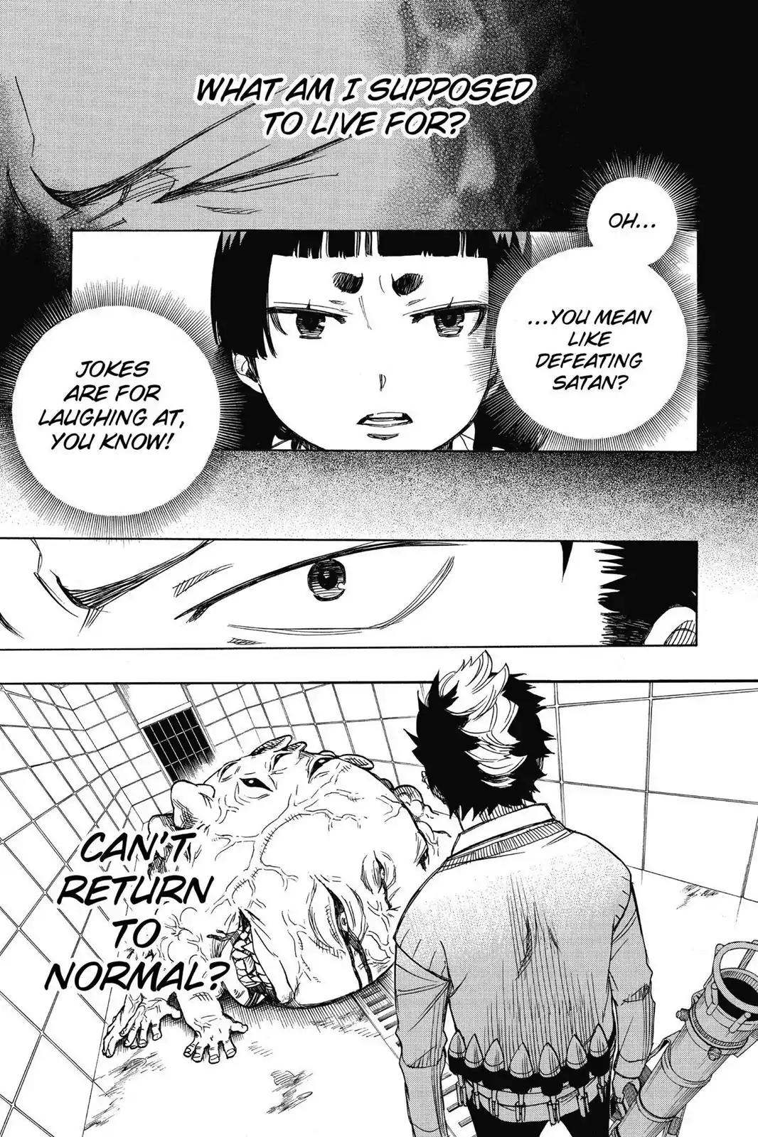 Ao no Exorcist Chapter 58 page 31 - Chapter 58: Middle Game