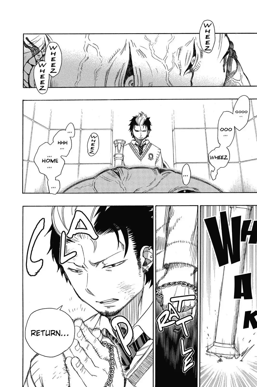 Ao no Exorcist Chapter 58 page 32 - Chapter 58: Middle Game
