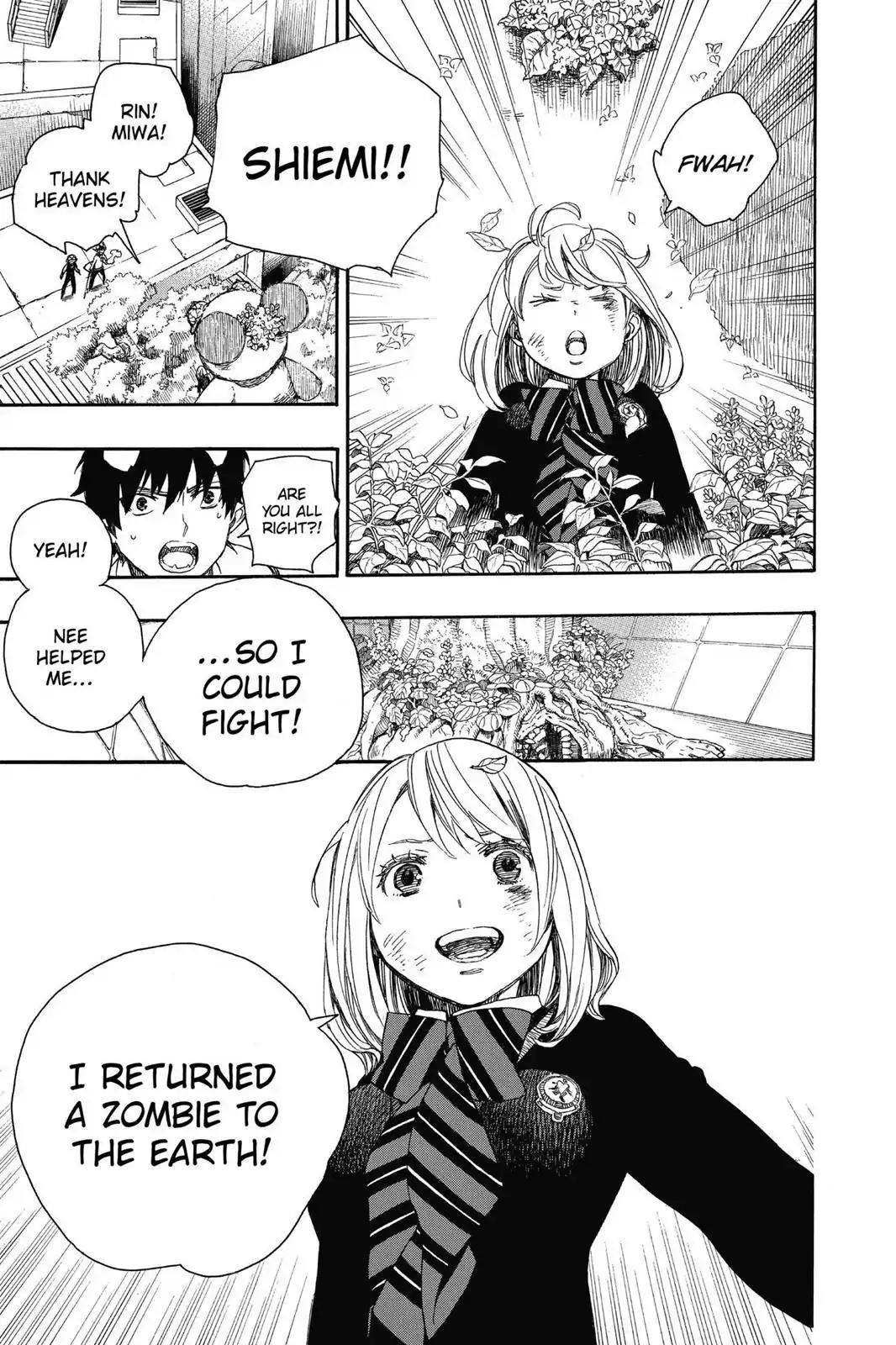 Ao no Exorcist Chapter 58 page 39 - Chapter 58: Middle Game