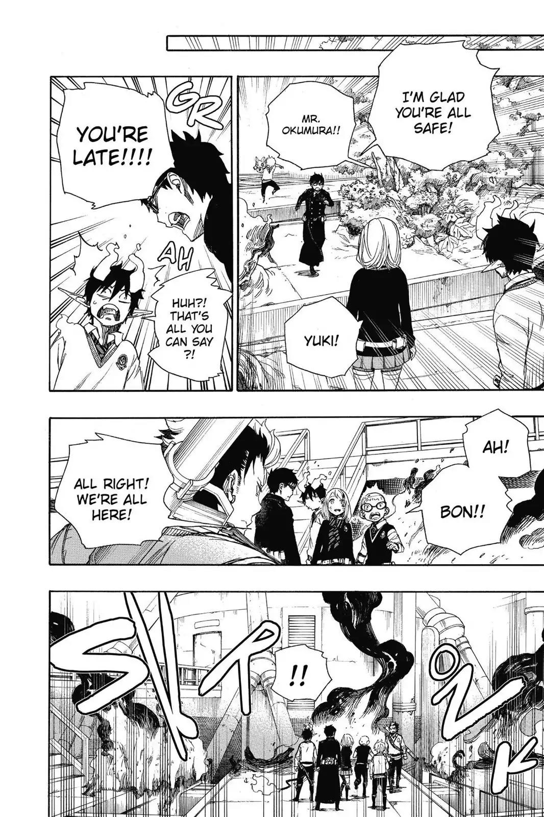 Ao no Exorcist Chapter 58 page 42 - Chapter 58: Middle Game