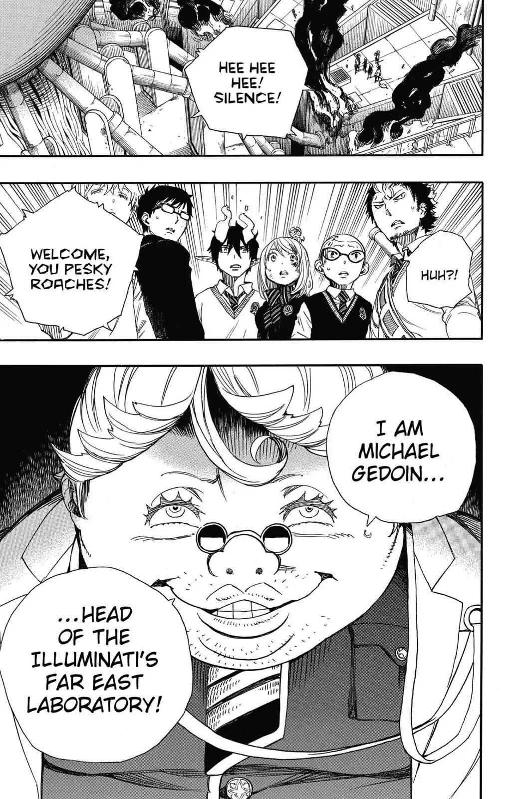 Ao no Exorcist Chapter 58 page 43 - Chapter 58: Middle Game