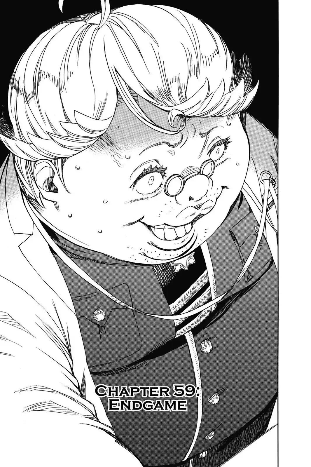 Ao no Exorcist Chapter 59 page 1 - Chapter 59: Endgame