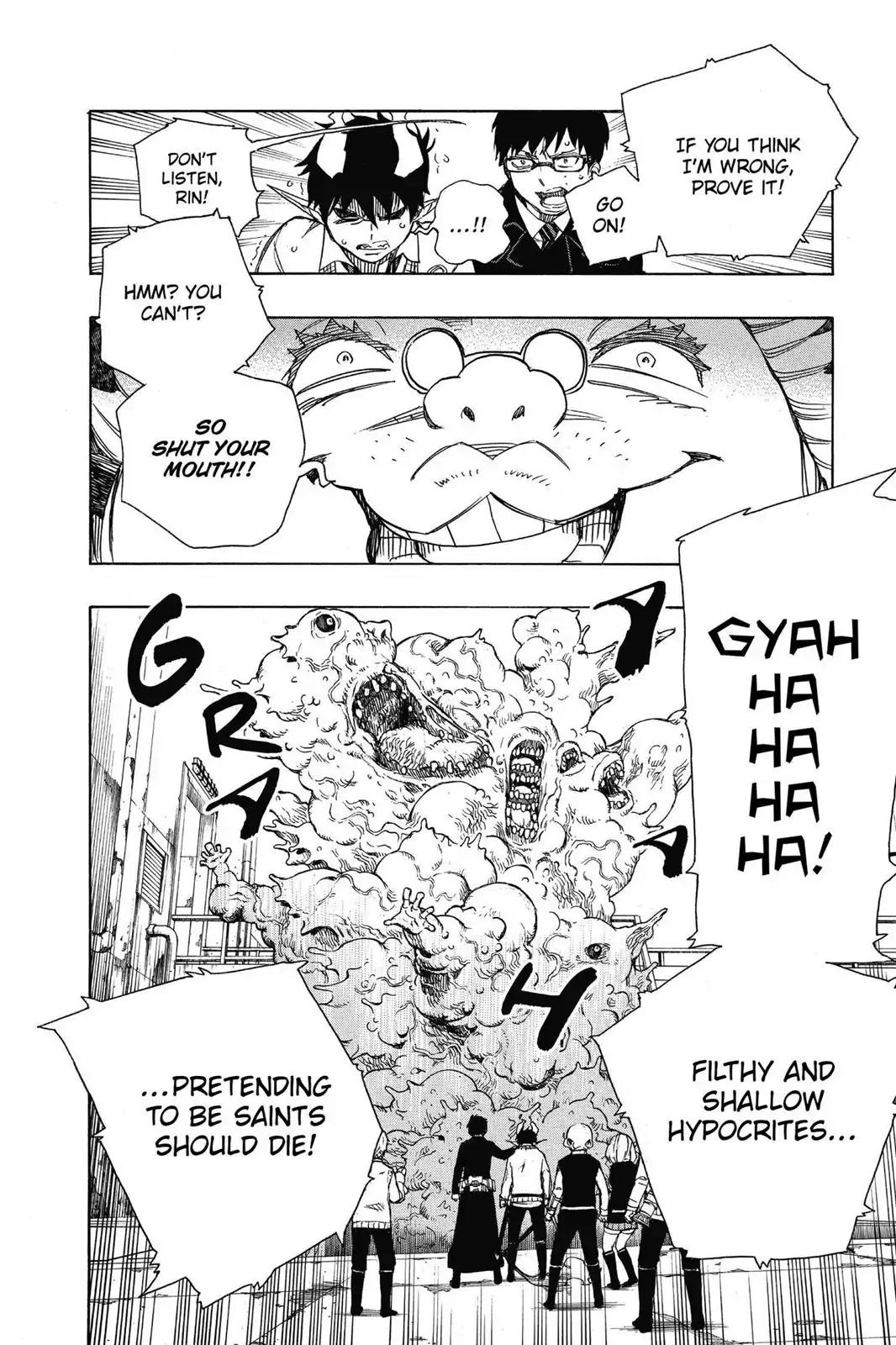 Ao no Exorcist Chapter 59 page 14 - Chapter 59: Endgame