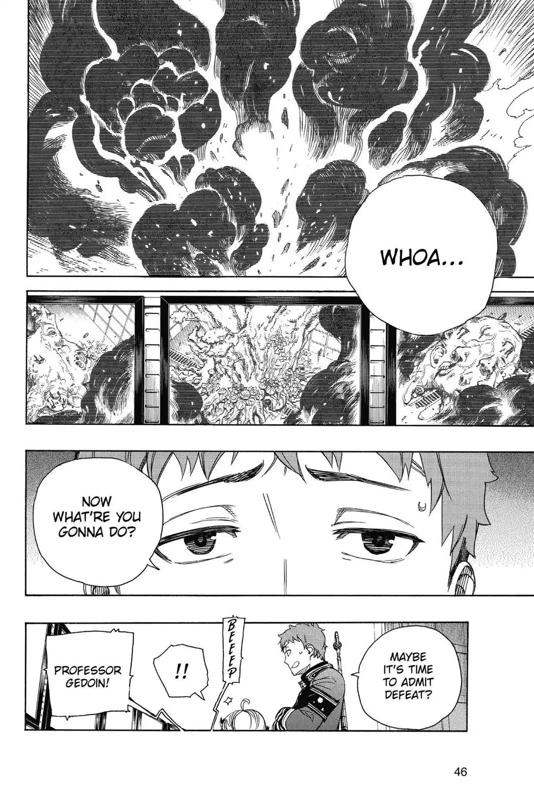 Ao no Exorcist Chapter 59 page 2 - Chapter 59: Endgame