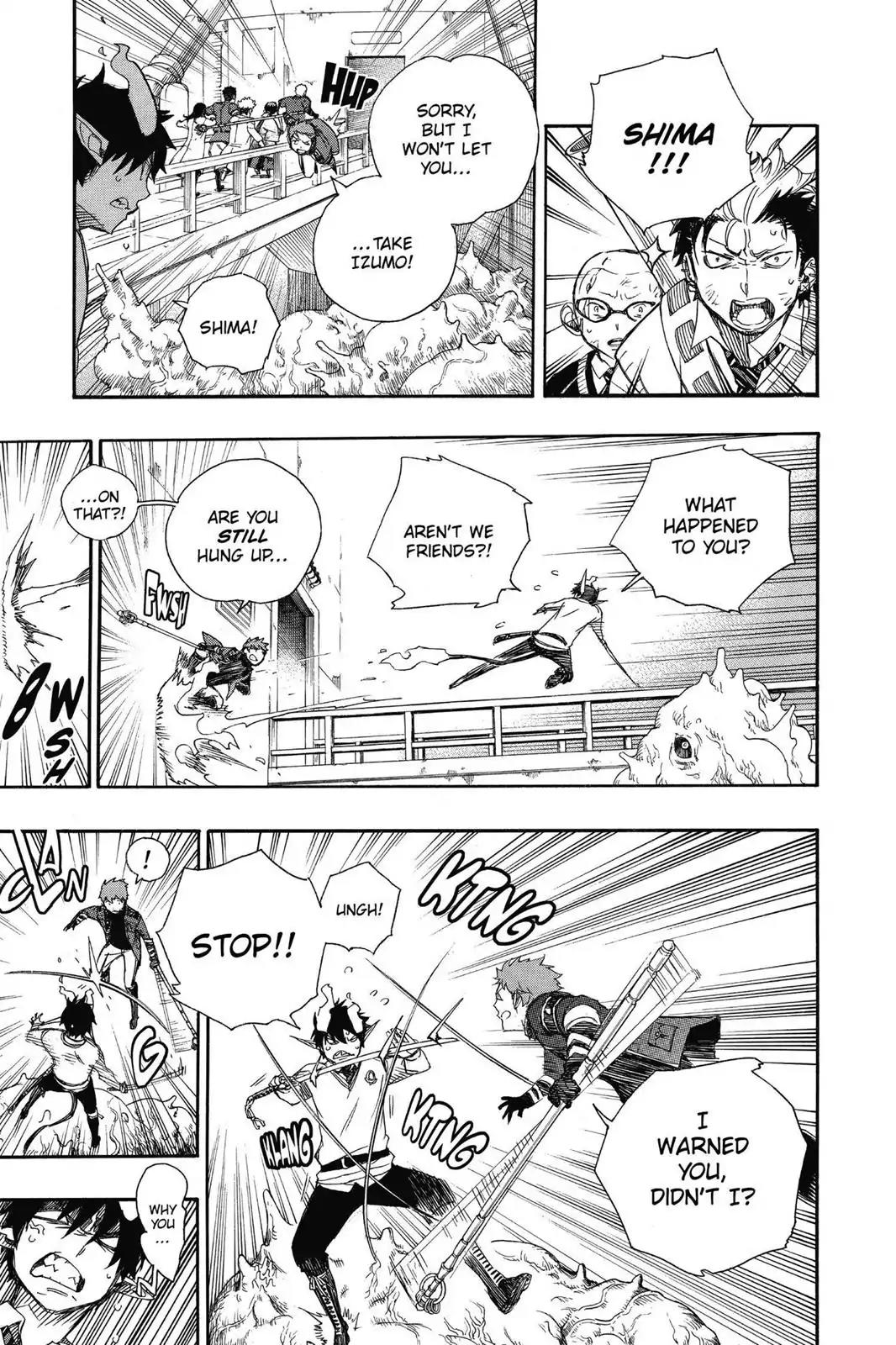 Ao no Exorcist Chapter 59 page 21 - Chapter 59: Endgame