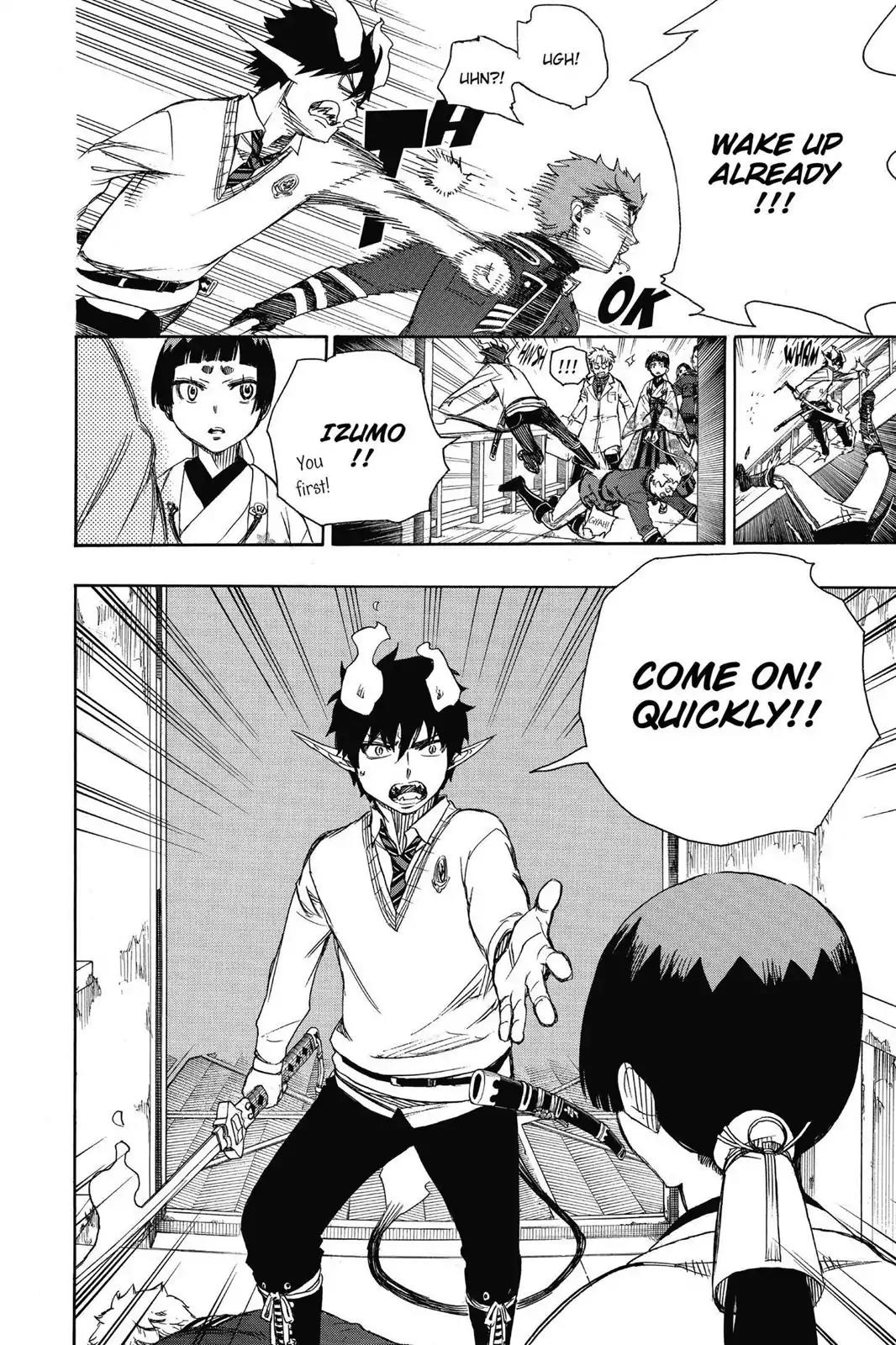 Ao no Exorcist Chapter 59 page 22 - Chapter 59: Endgame