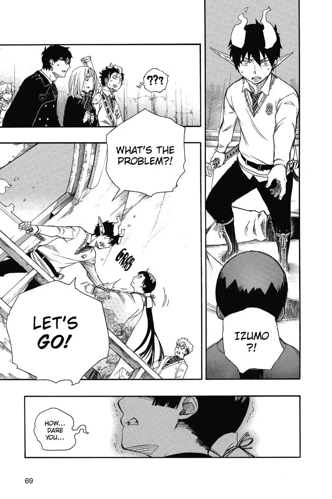 Ao no Exorcist Chapter 59 page 25 - Chapter 59: Endgame