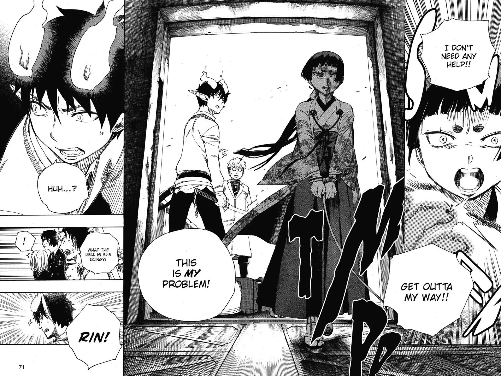 Ao no Exorcist Chapter 59 page 26 - Chapter 59: Endgame