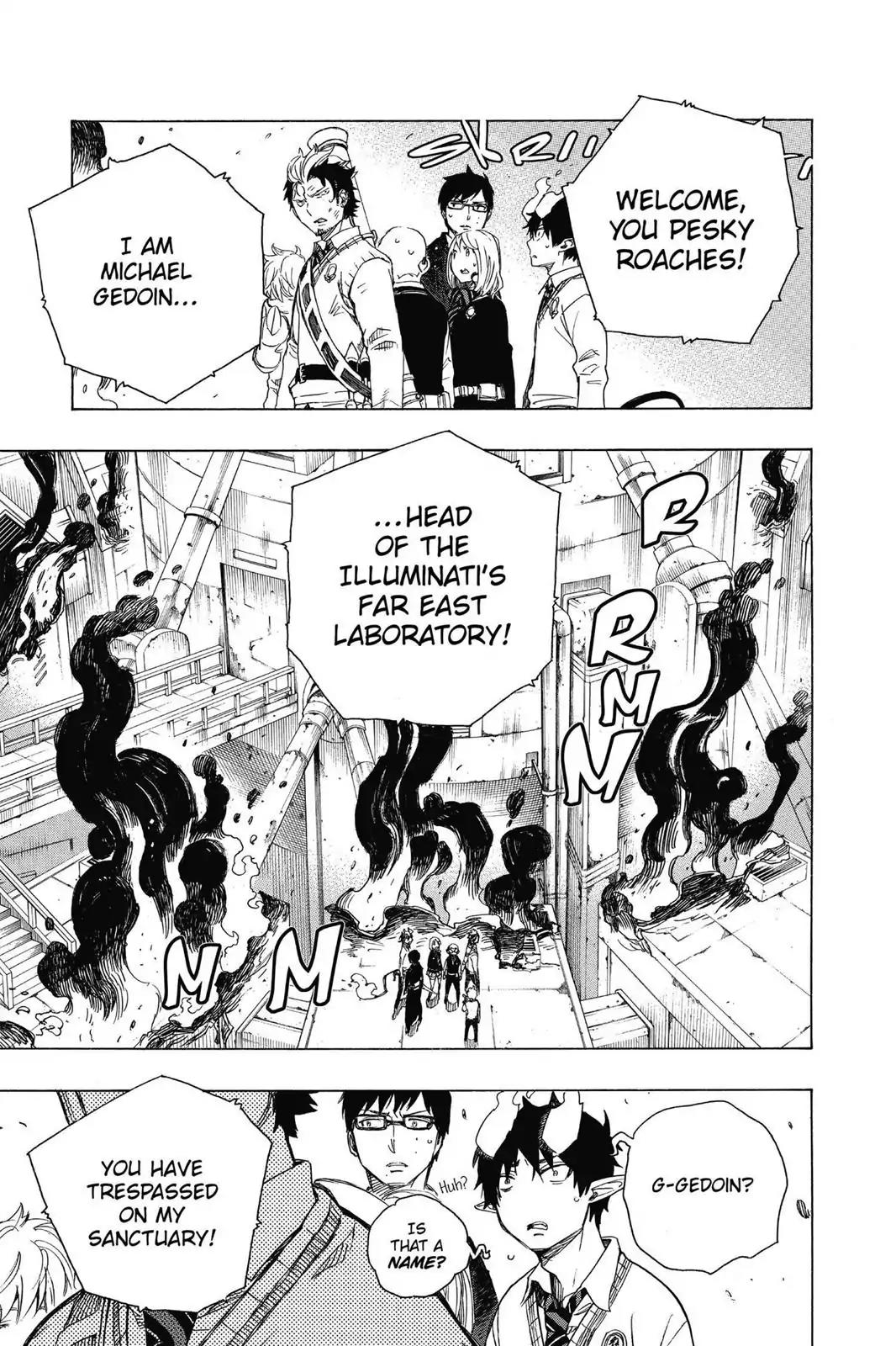 Ao no Exorcist Chapter 59 page 5 - Chapter 59: Endgame