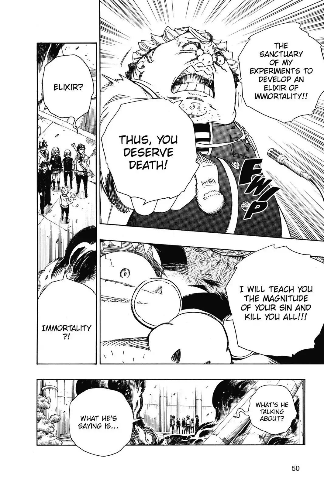 Ao no Exorcist Chapter 59 page 6 - Chapter 59: Endgame
