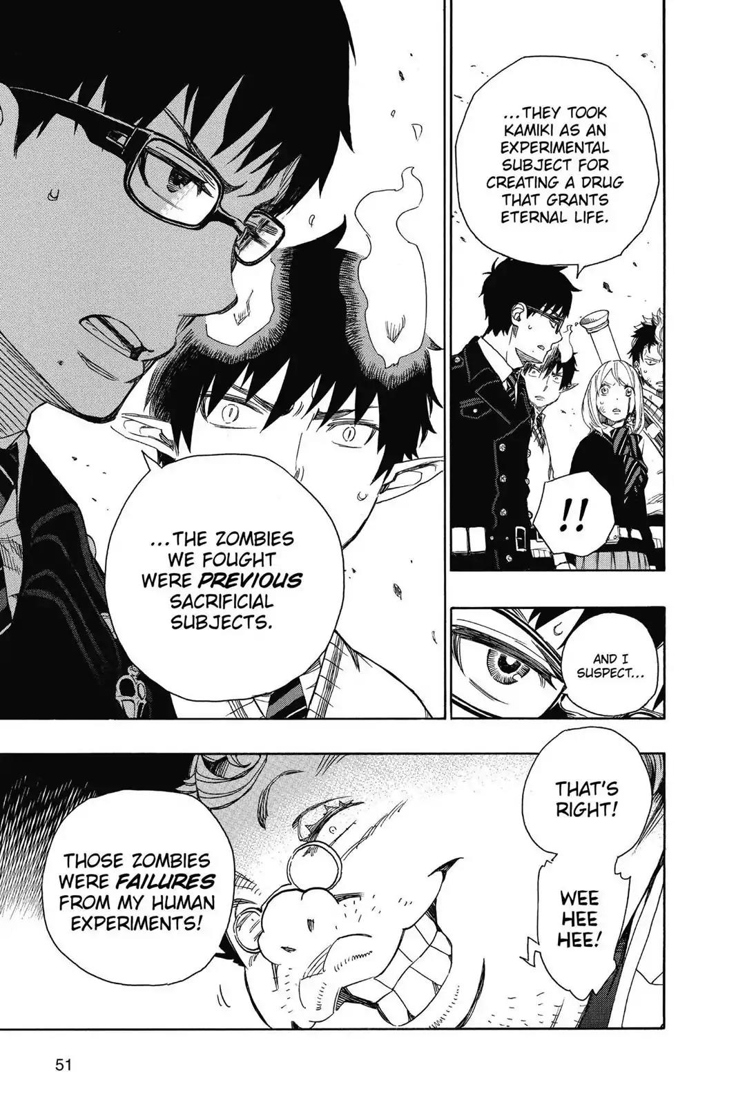 Ao no Exorcist Chapter 59 page 7 - Chapter 59: Endgame