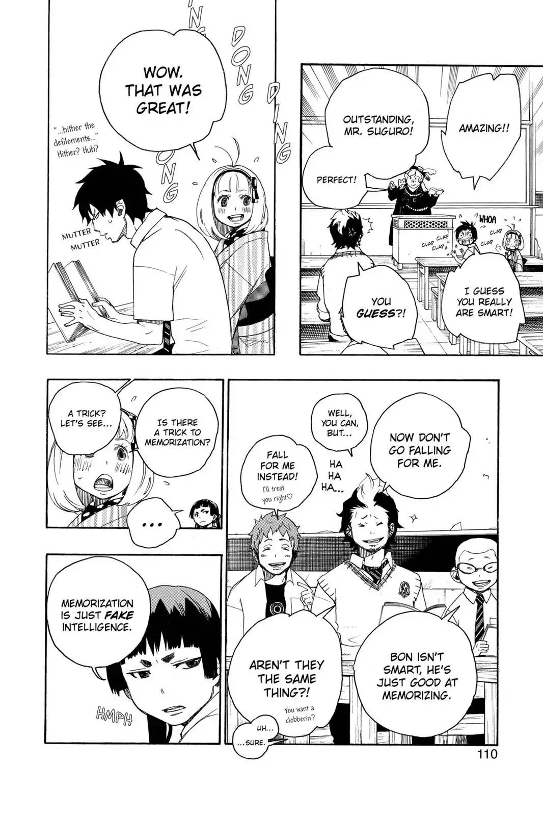 Ao no Exorcist Chapter 6 page 14 - Chapter 6: One Suffers Here