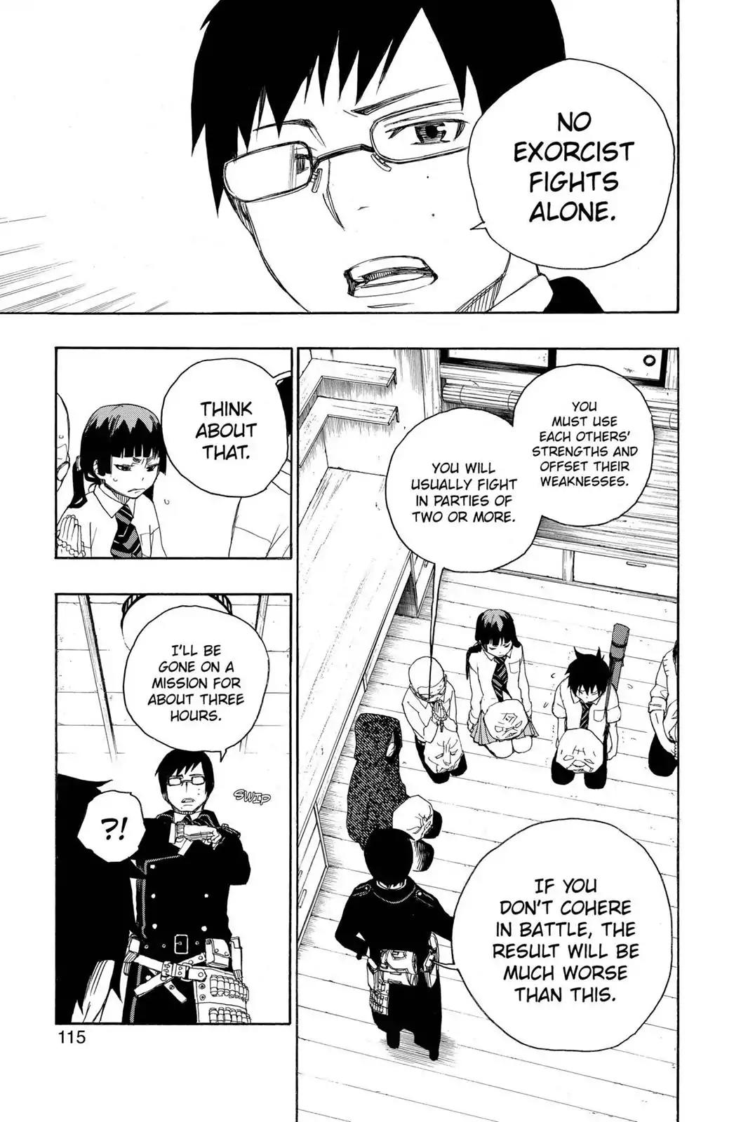 Ao no Exorcist Chapter 6 page 19 - Chapter 6: One Suffers Here