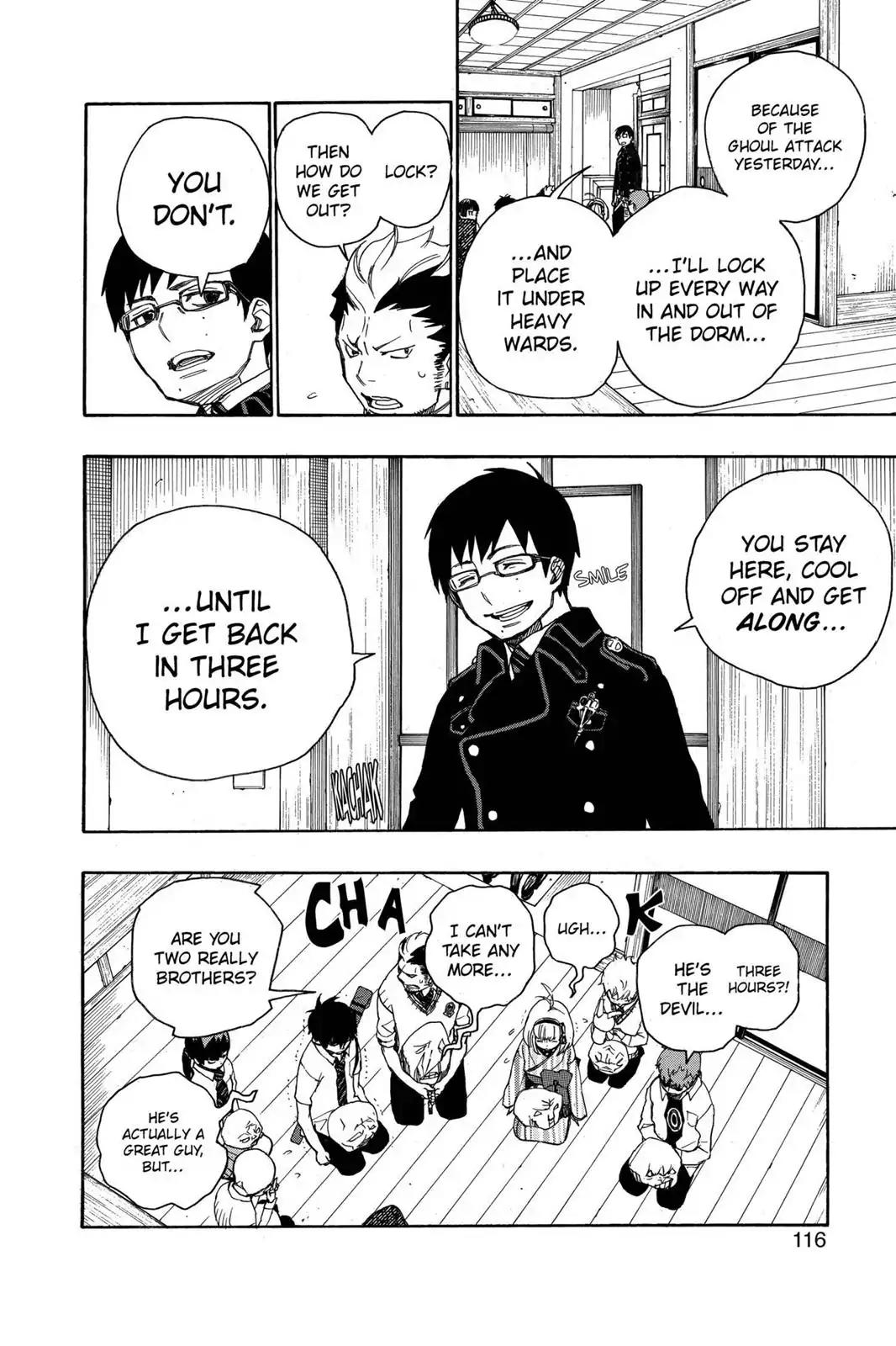Ao no Exorcist Chapter 6 page 20 - Chapter 6: One Suffers Here