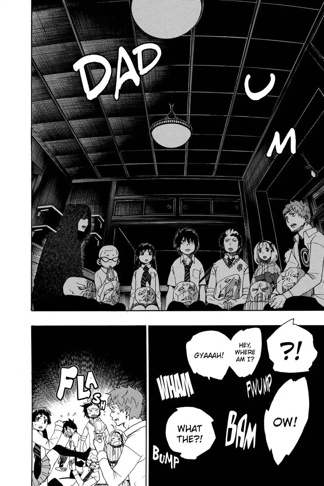 Ao no Exorcist Chapter 6 page 22 - Chapter 6: One Suffers Here