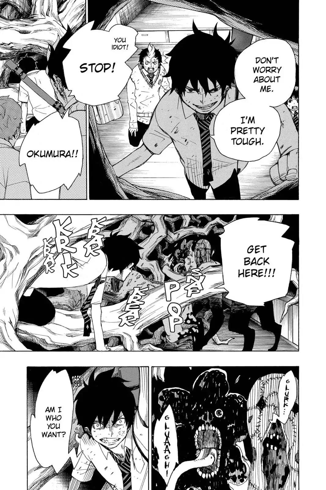Ao no Exorcist Chapter 6 page 29 - Chapter 6: One Suffers Here