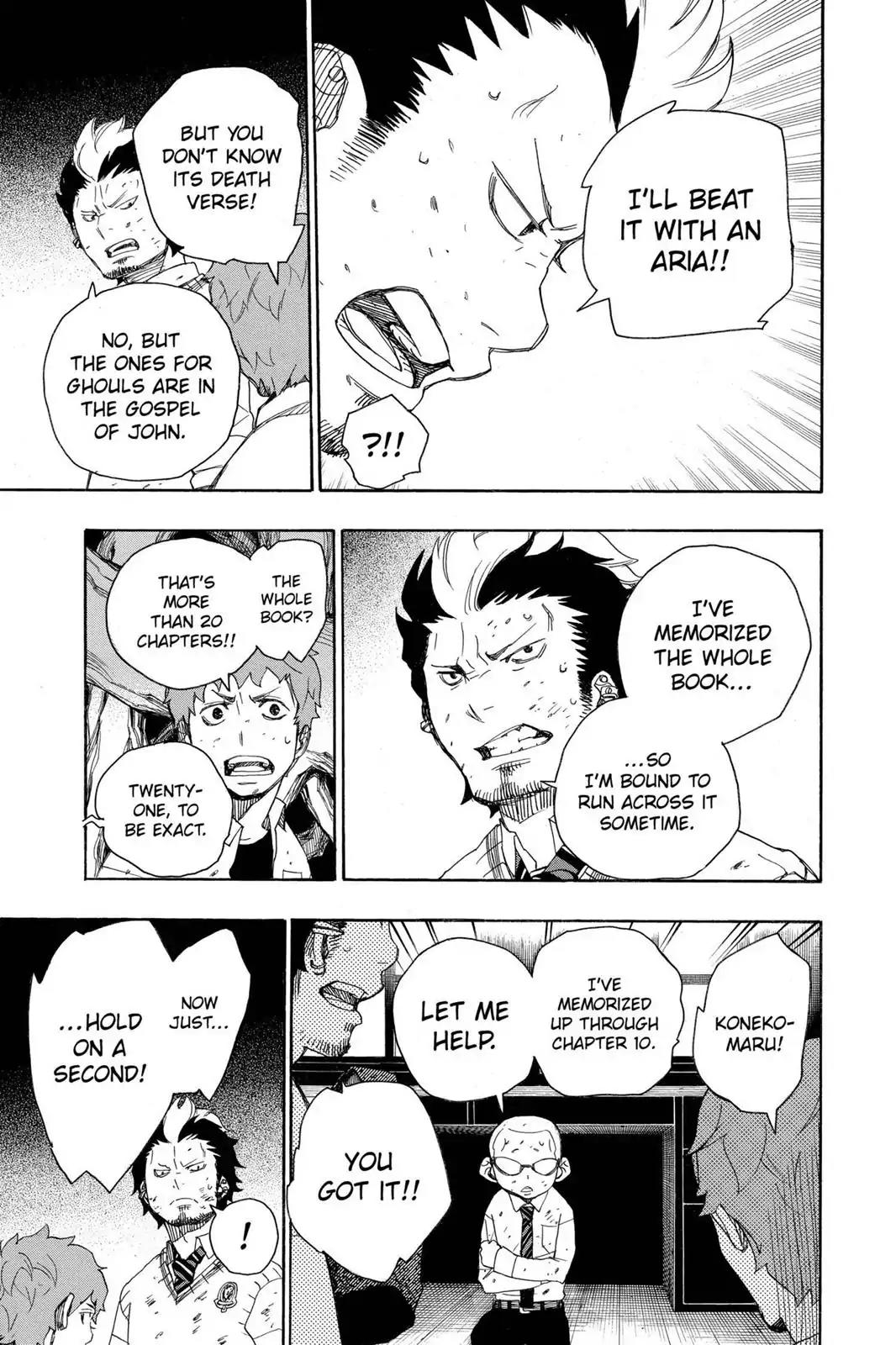 Ao no Exorcist Chapter 6 page 31 - Chapter 6: One Suffers Here