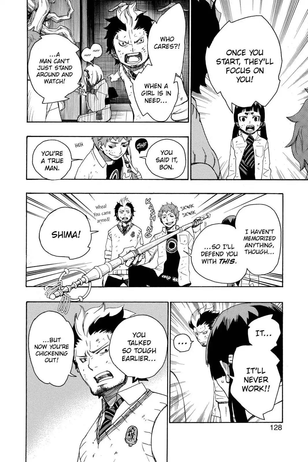 Ao no Exorcist Chapter 6 page 32 - Chapter 6: One Suffers Here