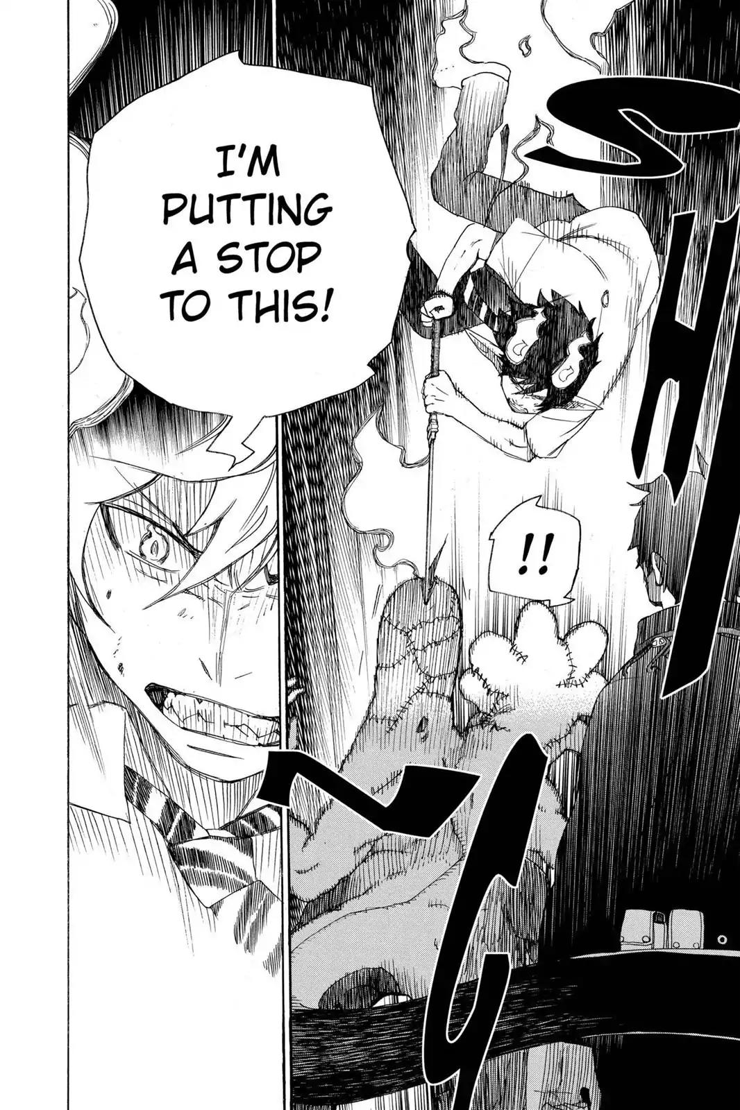 Ao no Exorcist Chapter 6 page 36 - Chapter 6: One Suffers Here