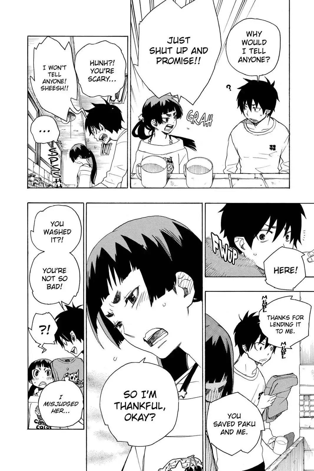Ao no Exorcist Chapter 6 page 4 - Chapter 6: One Suffers Here