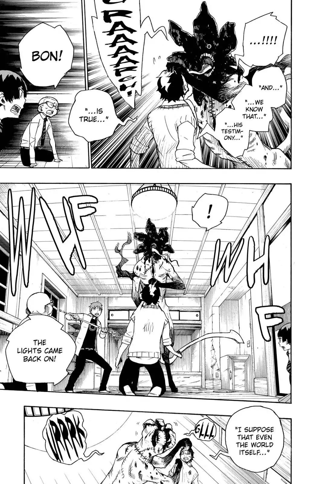Ao no Exorcist Chapter 6 page 43 - Chapter 6: One Suffers Here