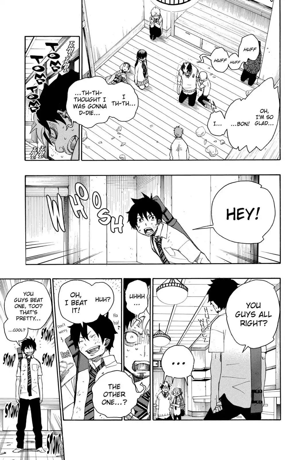 Ao no Exorcist Chapter 6 page 45 - Chapter 6: One Suffers Here