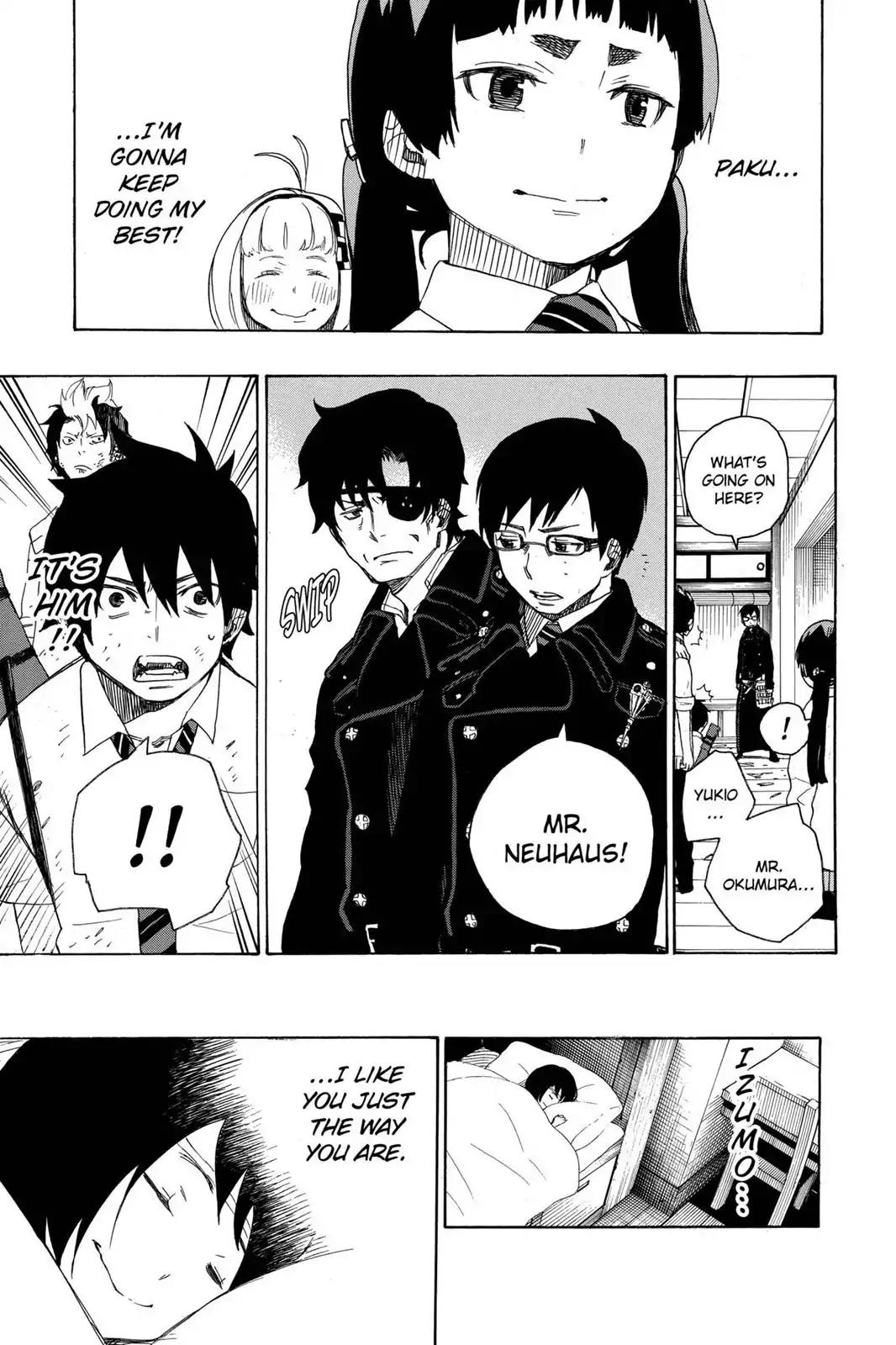 Ao no Exorcist Chapter 6 page 47 - Chapter 6: One Suffers Here