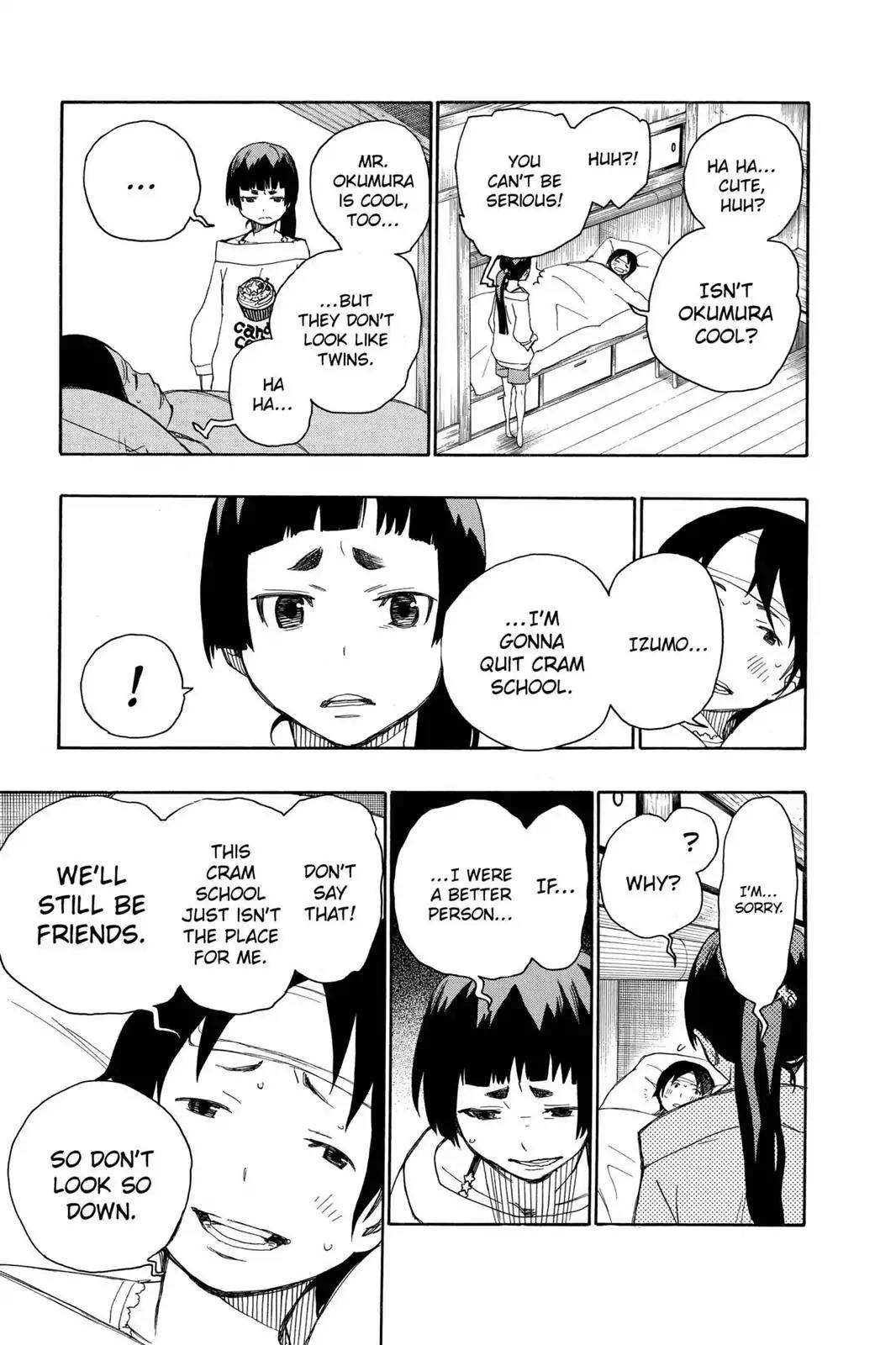 Ao no Exorcist Chapter 6 page 7 - Chapter 6: One Suffers Here