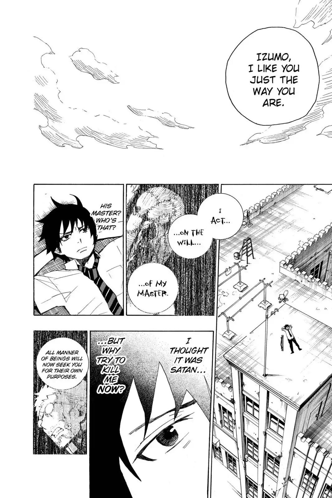 Ao no Exorcist Chapter 6 page 8 - Chapter 6: One Suffers Here