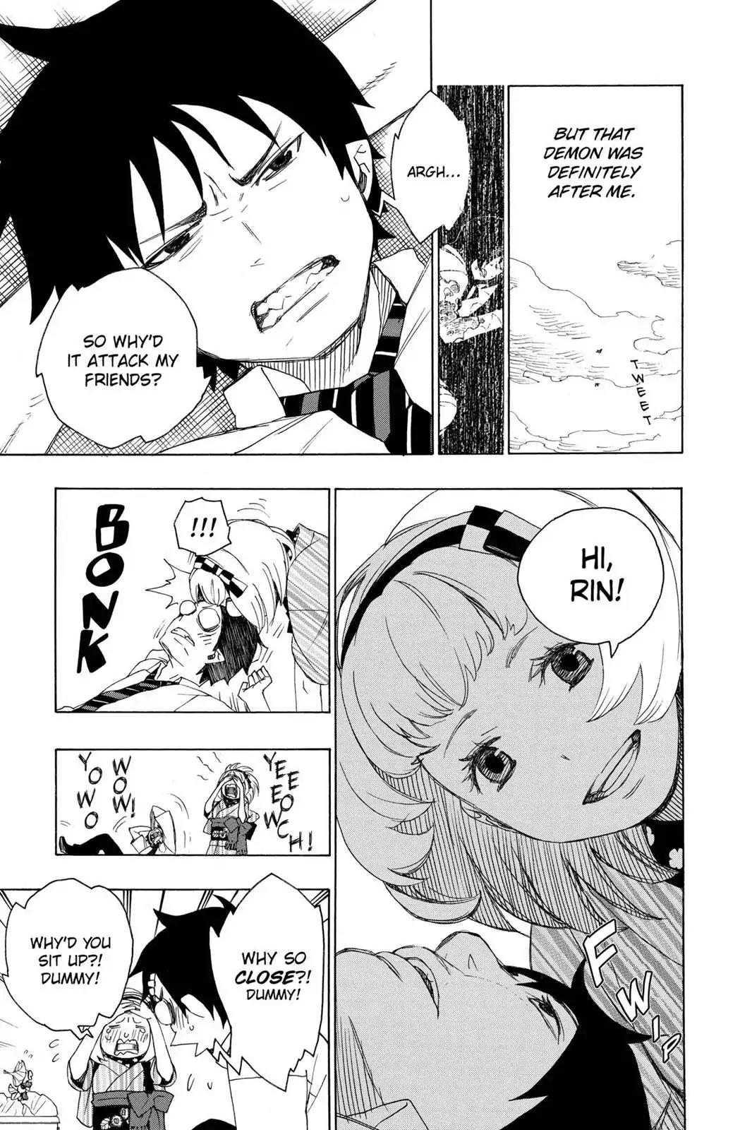 Ao no Exorcist Chapter 6 page 9 - Chapter 6: One Suffers Here