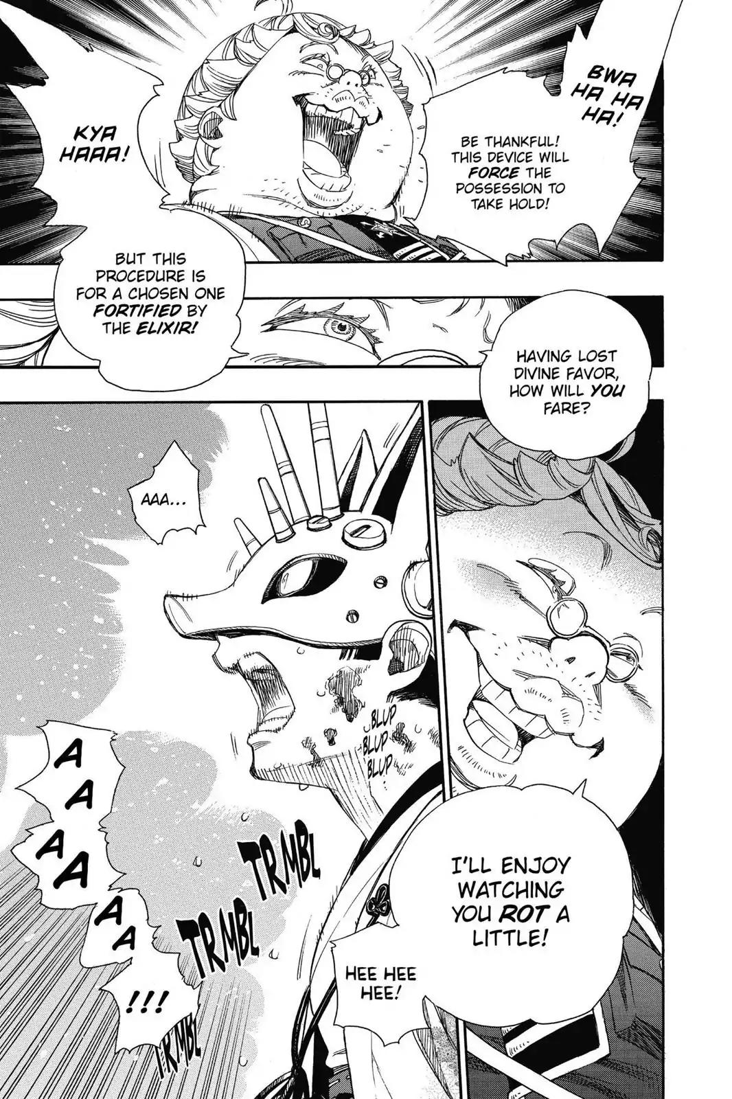 Ao no Exorcist Chapter 60 page 17 - Chapter 60: Just Being Around Them Irritates Me