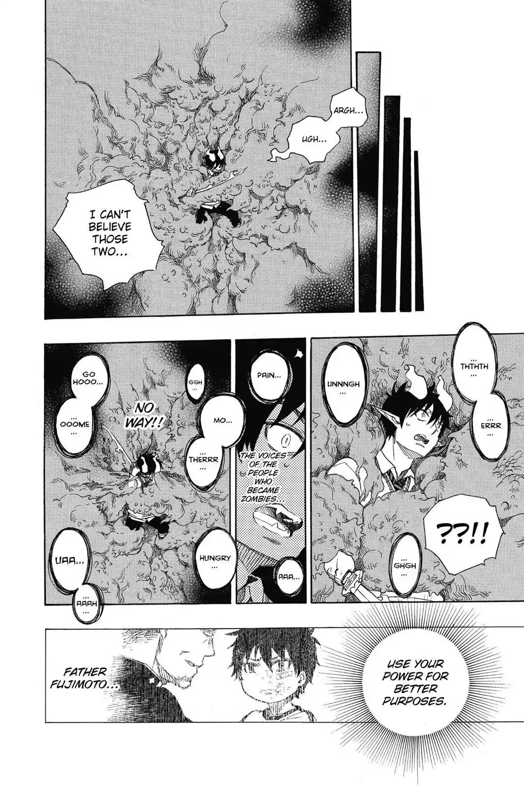 Ao no Exorcist Chapter 60 page 18 - Chapter 60: Just Being Around Them Irritates Me