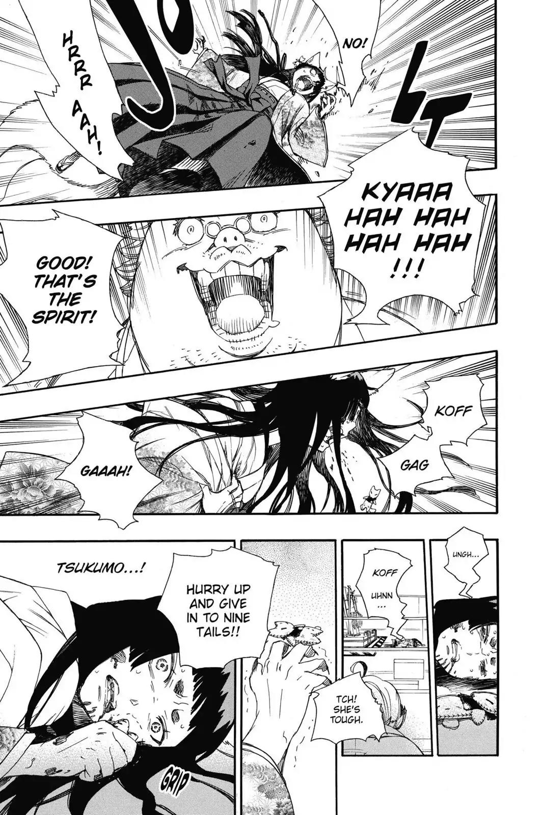 Ao no Exorcist Chapter 60 page 21 - Chapter 60: Just Being Around Them Irritates Me