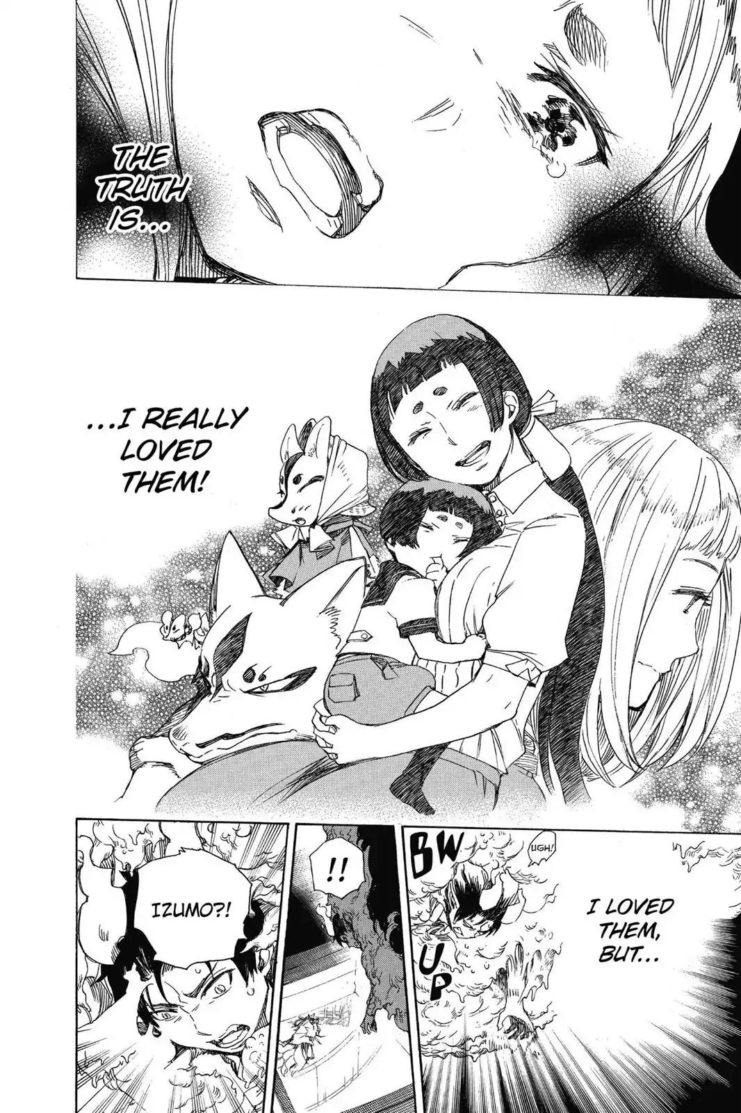 Ao no Exorcist Chapter 60 page 27 - Chapter 60: Just Being Around Them Irritates Me