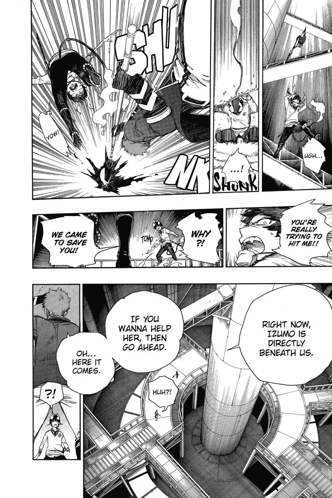 Ao no Exorcist Chapter 60 page 4 - Chapter 60: Just Being Around Them Irritates Me